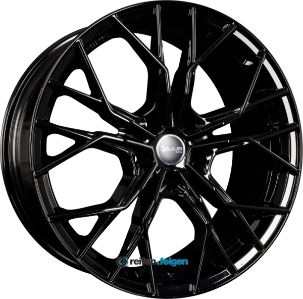 AVUS Racing AC-M10 8x18 ET43 5x120 NB72.6 Black werk91-4 Schwarz