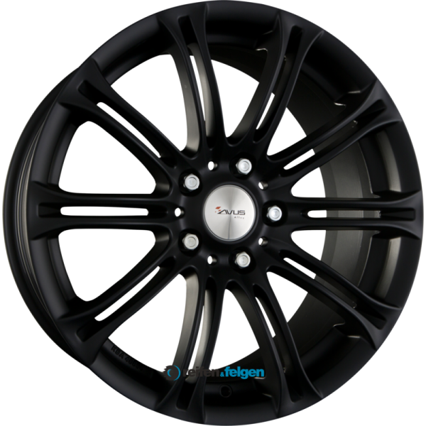 AVUS Racing AC-MB1 8x17 ET15 5x120 NB72.6 Matt Black