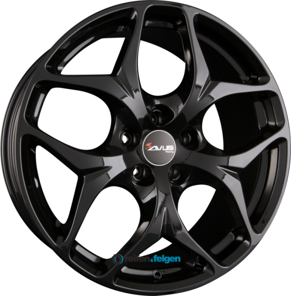 AVUS Racing AC-MB2 11x20 ET40 5x112 NB66.6 Black