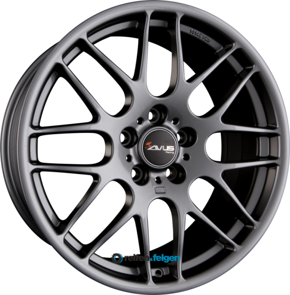 AVUS Racing AC-MB4 9.5x19 ET37 5x120 NB72.6 Anthracite