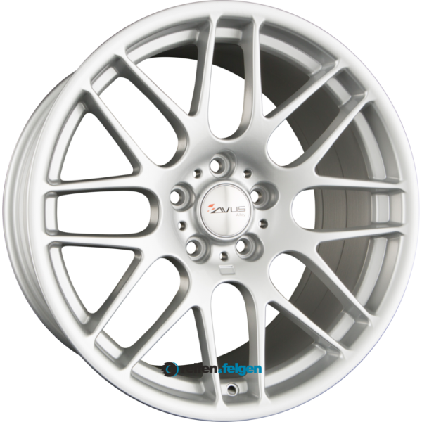 AVUS Racing AC-MB4 9.5x19 ET39 5x112 NB66.6 Hyper Silver