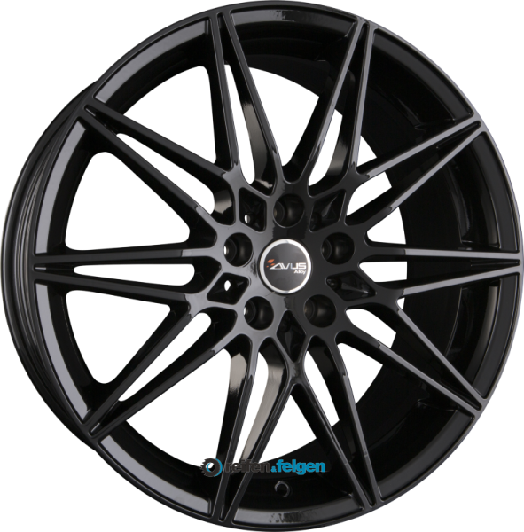 AVUS Racing AC-MB5 9x19 ET44 5x120 NB72.6 Black
