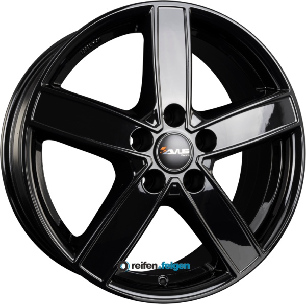 AVUS Racing AC-V51 7.5x18 ET50 5x160 NB65.1 Black
