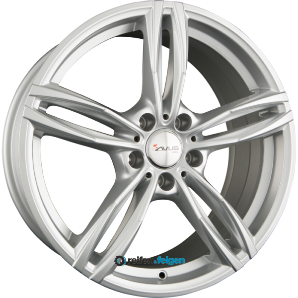 AVUS Racing AF15 7.5x17 ET30 5x112 NB66.6 Hyper Silver