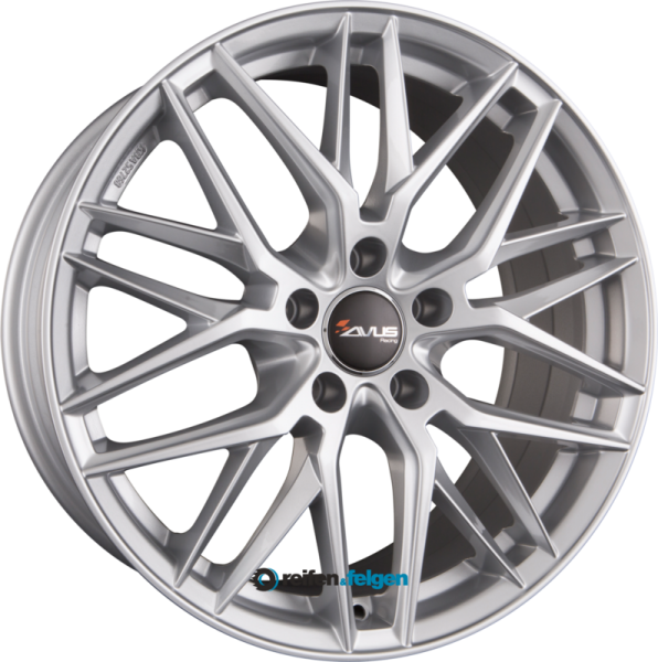 AVUS Racing AF19 8x18 ET30 5x112 NB66.6 Hyper Silver