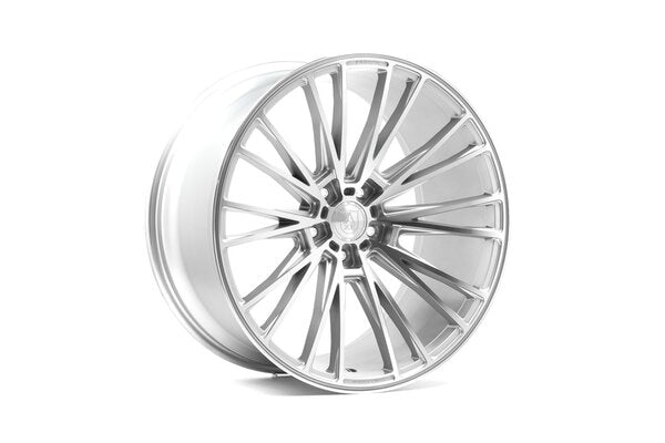 AXE CF2 8.5x20 5x115 ET40 NB72.6 GLOSS SILVER & POLISHED