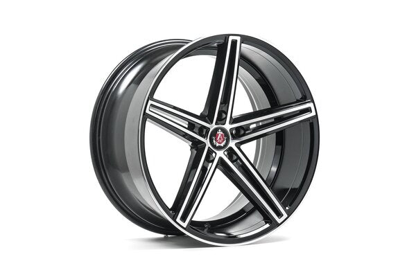 AXE EX14 8x18 5x100 ET42 NB72.6 GLOSS BLACK & POLISHED