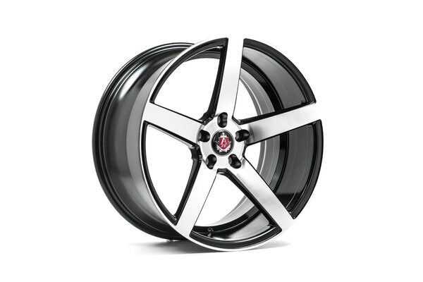 AXE EX18 9x20 5x114.3 ET38 NB73.1 GLOSS BLACK & POLISHED