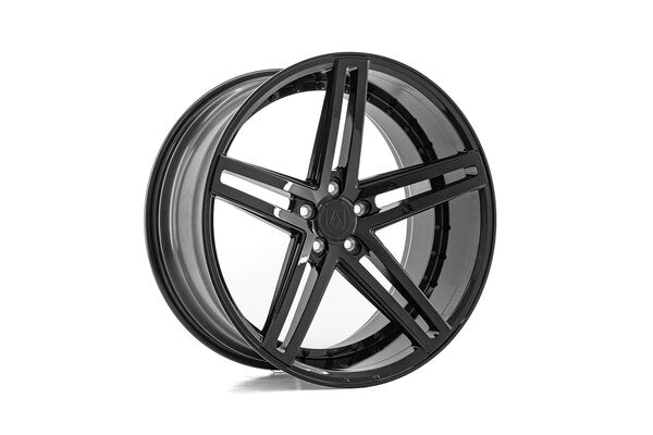 AXE EX20 10.5x22 5x114.3 ET25 NB74.1 GLOSS BLACK