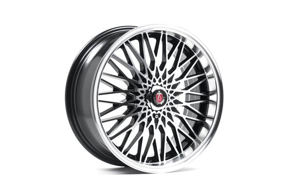 AXE EX3 7.5x17 5x114.3 ET35 NB73.1 GLOSS BLACK & POLISHED