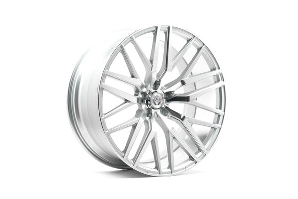 AXE EX30 8.5x20 5x120 ET40 NB74.1 GLOSS SILVER & POLISHED