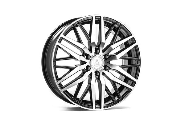 AXE EX30T 8.5x20 6x130 ET45 NB84.1 GLOSS BLACK & POLISHED