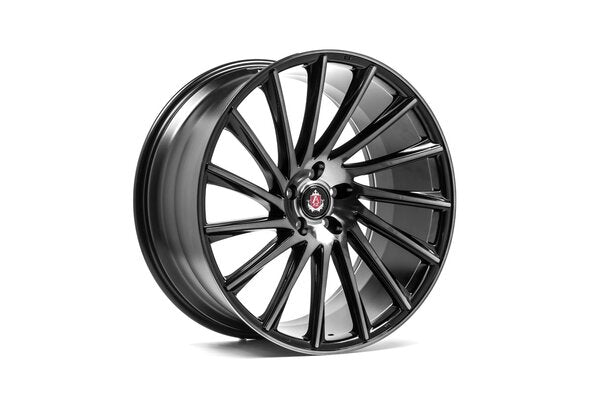 AXE EX32 10.5x22 5x114.3 ET38 NB74.1 GLOSS BLACK POLISHED & TINTED