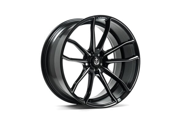 AXE EX33 9x22 5x120 ET35 NB74.1 GLOSS BLACK & CHAMFERED