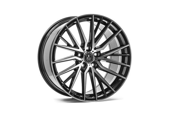 AXE EX40 8.5x20 5x110 ET25 NB72.6 GLOSS BLACK & POLISHED