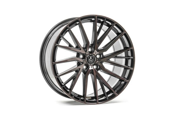 AXE EX40 8.5x20 5x110 ET40 NB72.6 GLOSS BLACK POLISHED & TINTED