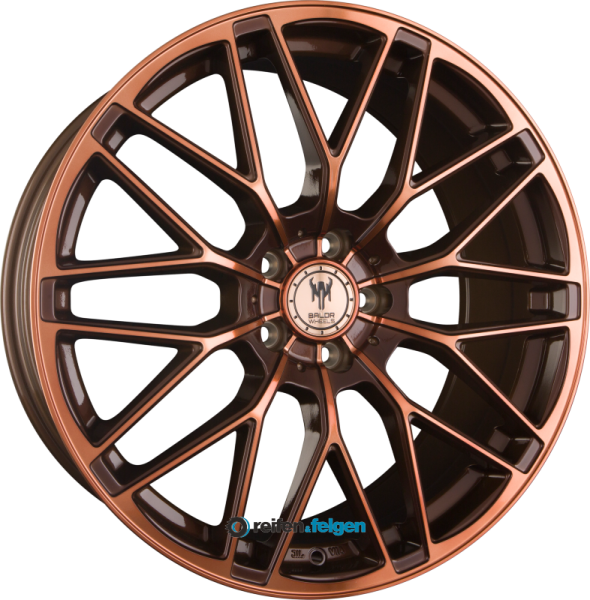 BALDR WHEELS BW 0.01 10x20 ET45 5x112 NB73.1 Bronze Brushed Tinted