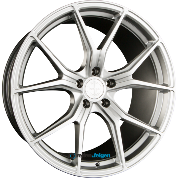 BARRACUDA INFERNO 8.5x19 ET45 5x114.3 NB73.1 Silver