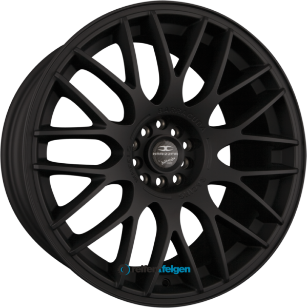BARRACUDA KARIZZMA 10.5x20 ET35 5x120 NB74.1 Matt Black Pure Sports