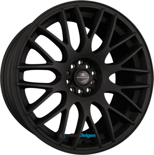 BARRACUDA KARIZZMA 10.5x20 ET40 5x112 NB73.1 Matt Black Pure Sports