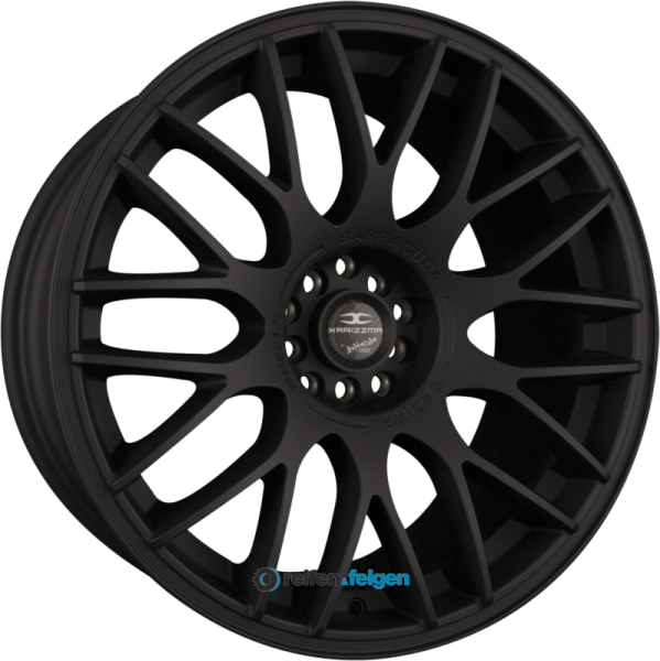 BARRACUDA KARIZZMA 7.5x17 ET38 4x98 4x108 NB73.1 Matt Black Pure Sports