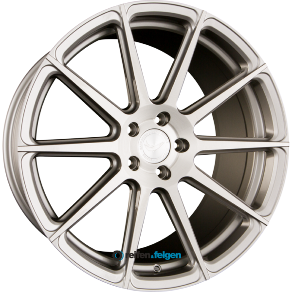 BARRACUDA PROJECT 2.0 10.5x20 ET40 5x114.3 NB73.1 Silver Brushed Surface