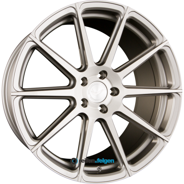 BARRACUDA PROJECT 2.0 10.5x21 ET19 5x112 NB66.6 Silver Brushed Surface