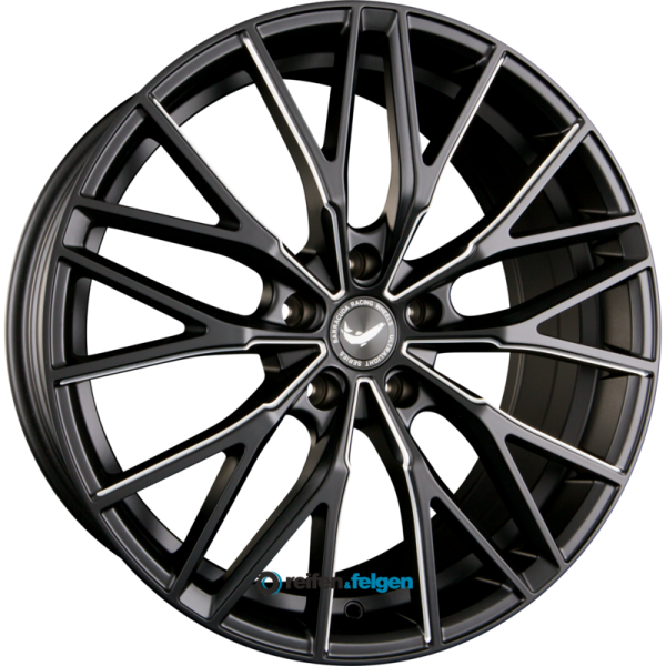 BARRACUDA PROJECT 3.0 ULTRALIGHT 10x20 ET40 5x120 NB72.6 Mattblack Pure Sports gefräst