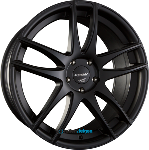 BARRACUDA SHOXX 10.5x20 ET40 5x114.3 NB73.1 Matt Black
