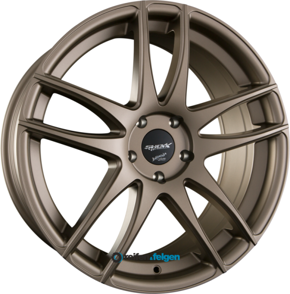 BARRACUDA SHOXX 8x18 ET33 5x100 NB73.1 Matt Bronze