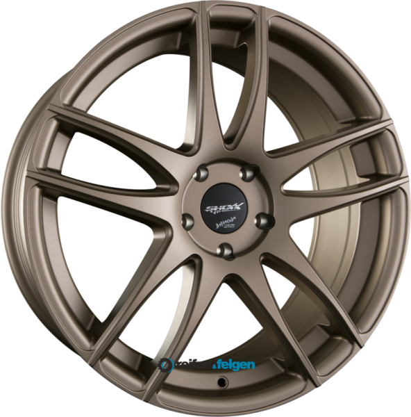 BARRACUDA SHOXX 9x20 ET35 5x114.3 NB73.1 Matt Bronze
