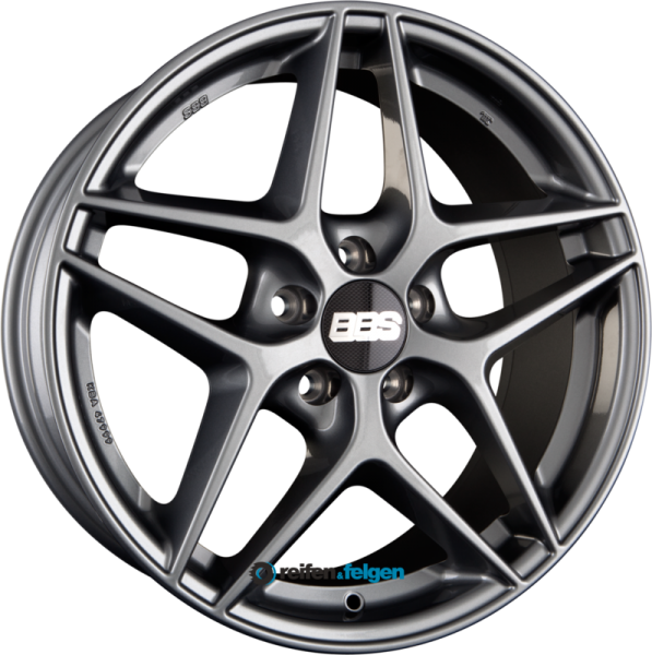 BBS CF 7.5x17 ET41 5x110 NB82 Graphitglanz