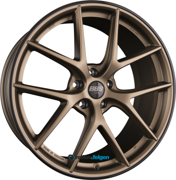 BBS CI-R 10.5x20 ET35 5x112 NB82 Bronze Seidenmatt