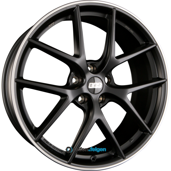 BBS CI-R 11.5x20 ET40 5x112 NB82 Schwarz Matt