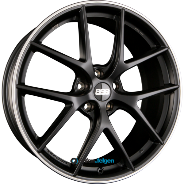 BBS CI-R 9.5x20 ET40 5x120 NB72.6 Schwarz Matt