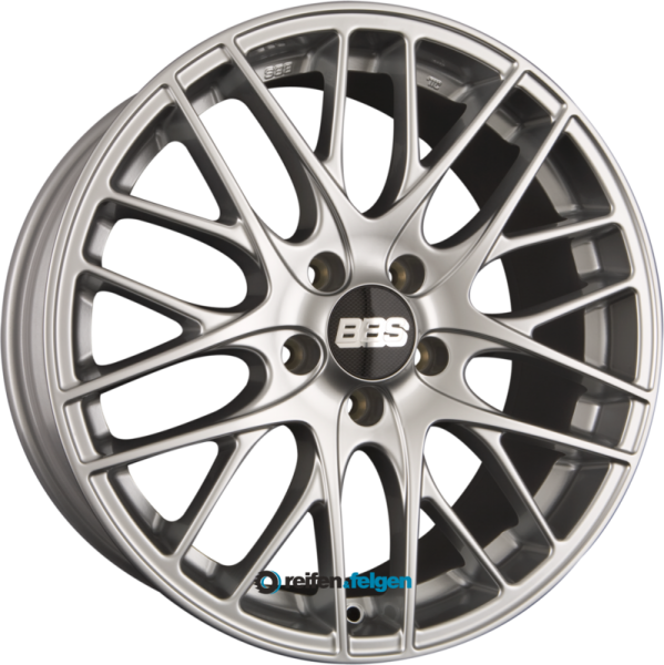 BBS CS 7.5x17 ET42 5x114.3 NB82 Brillantsilber