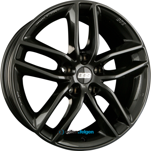 BBS SX 8x18 ET35 5x112 NB82 Kristallschwarz