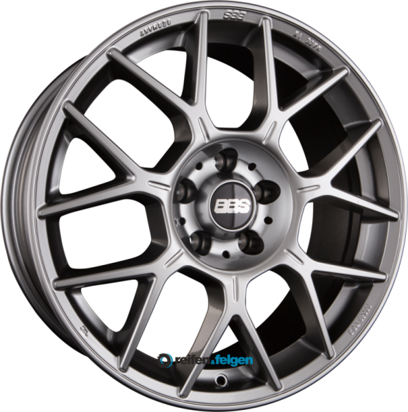 BBS XR 8.5x19 ET30 5x112 NB82 Platinum Silber Glanz