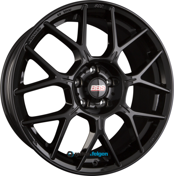 BBS XR 8.5x19 ET30 5x112 NB82 Schwarz Glanz