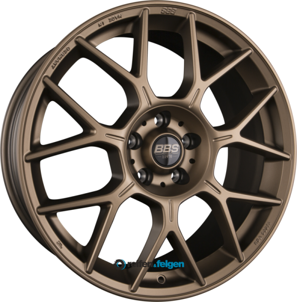 BBS XR 8.5x19 ET44 5x112 NB82 Bronze Seidenmatt