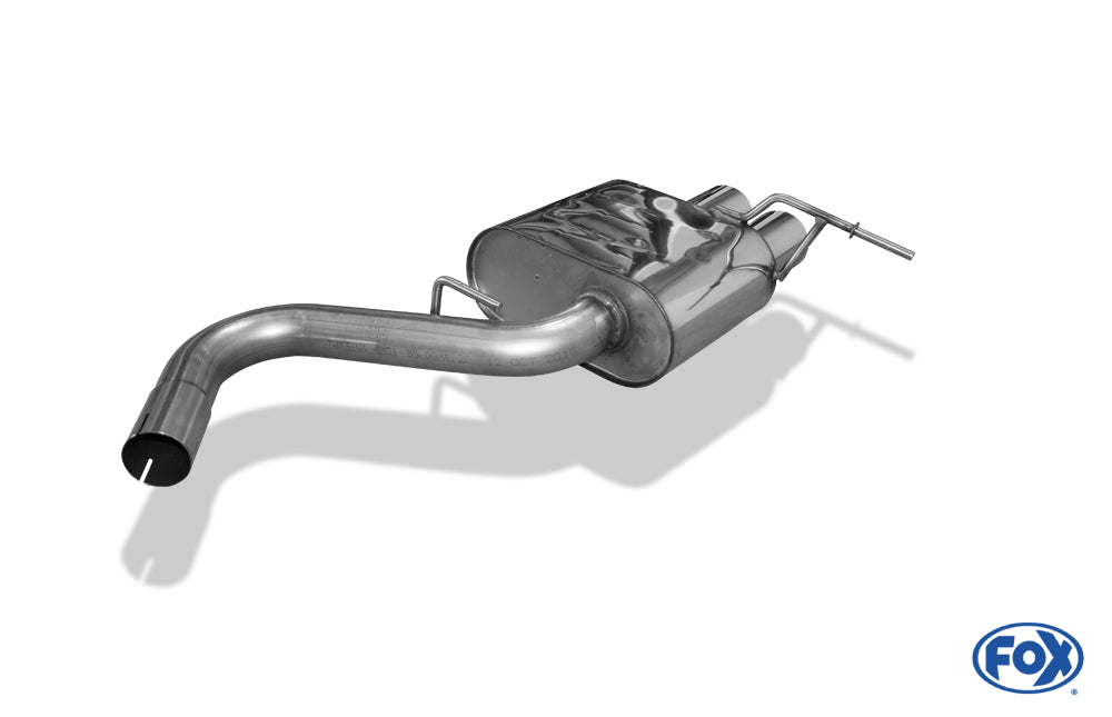 Fox Auspuff Sportauspuff Sportendschalldämpfer für BMW E87 118d 120d 2,0l D