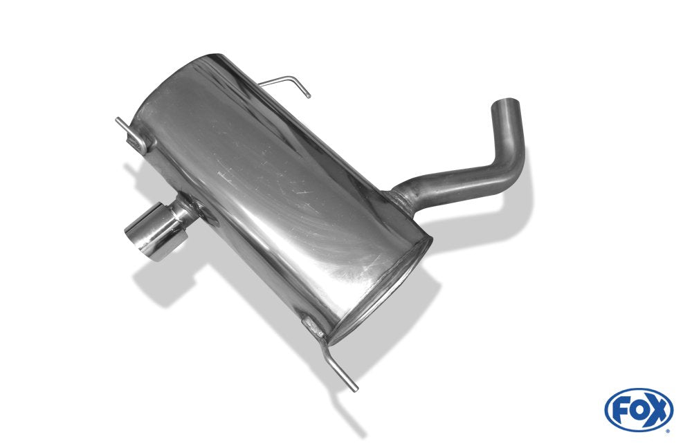 Fox Auspuff Sportauspuff Endschalldämpfer für BMW E87 120i 2.0l 110kW
