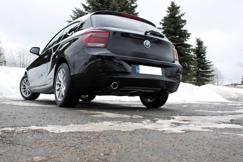 Fox Auspuff Sportauspuff Endschalldämpfer für BMW F20/21 - 114i/ 116i 1,6l