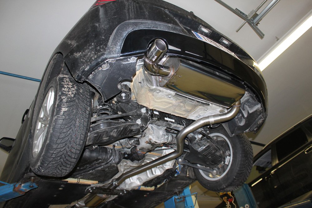 Fox Auspuff Sportauspuff Endschalldämpfer für BMW F20/21 - 114i/ 116i 1,6l