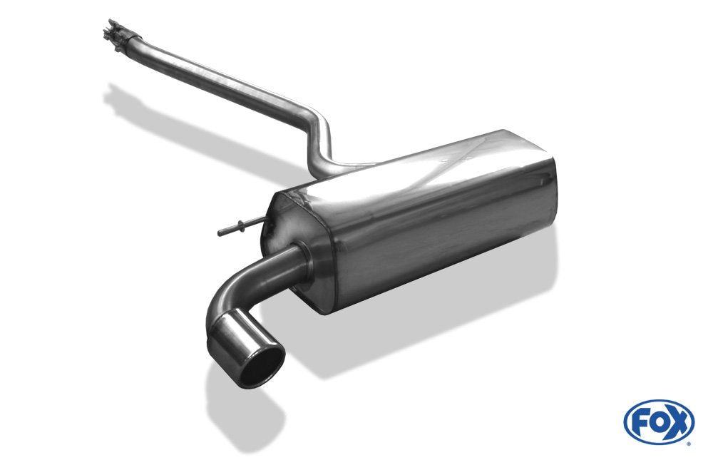 Fox Auspuff Sportauspuff Endschalldämpfer für BMW F20/21 - 114i/ 116i 1,6l