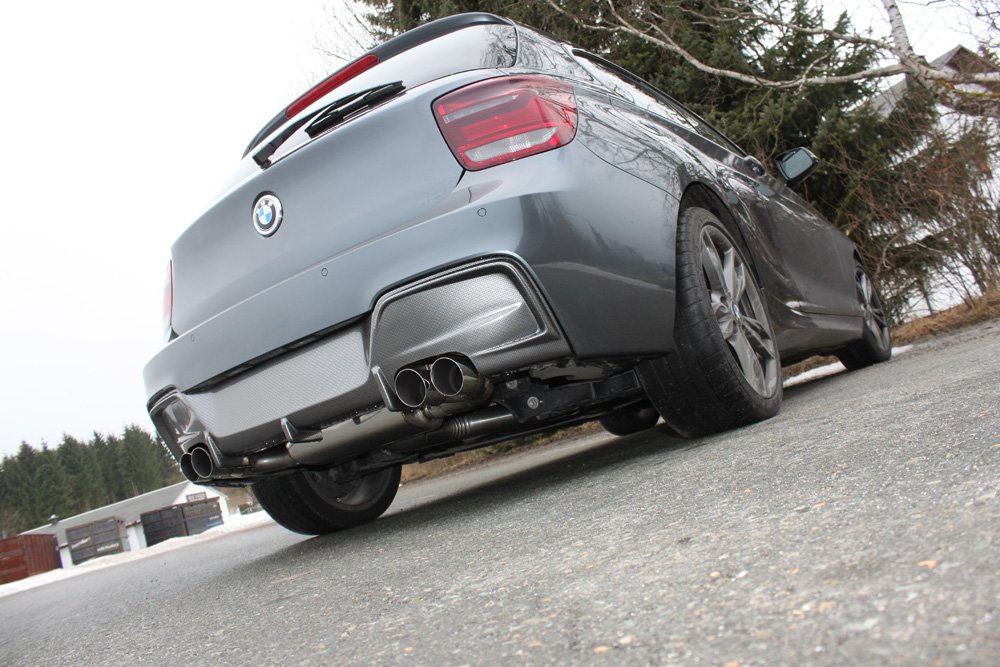 Fox Duplex Auspuff Sportauspuff Endschalldämpfer für BMW F20/21 M135i 3,0l