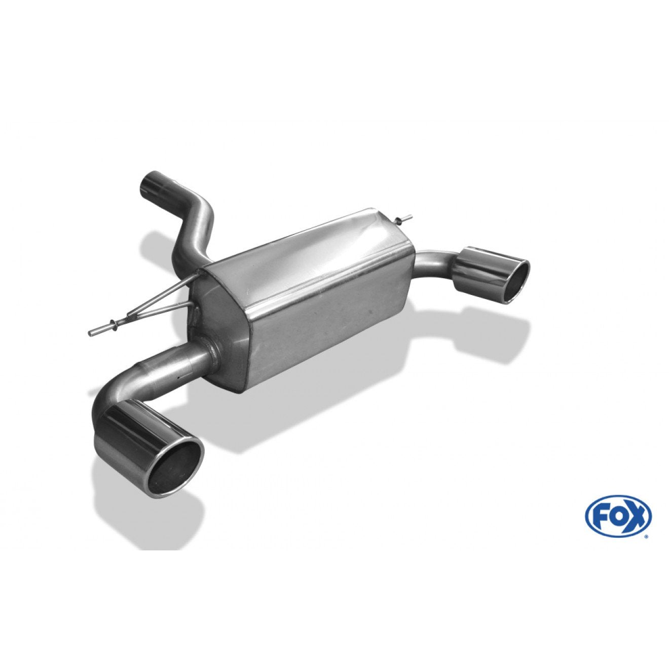 Fox Duplex Auspuff Sportauspuff Endschalldämpfer für BMW F20/F21 M140i 3.0 250kW