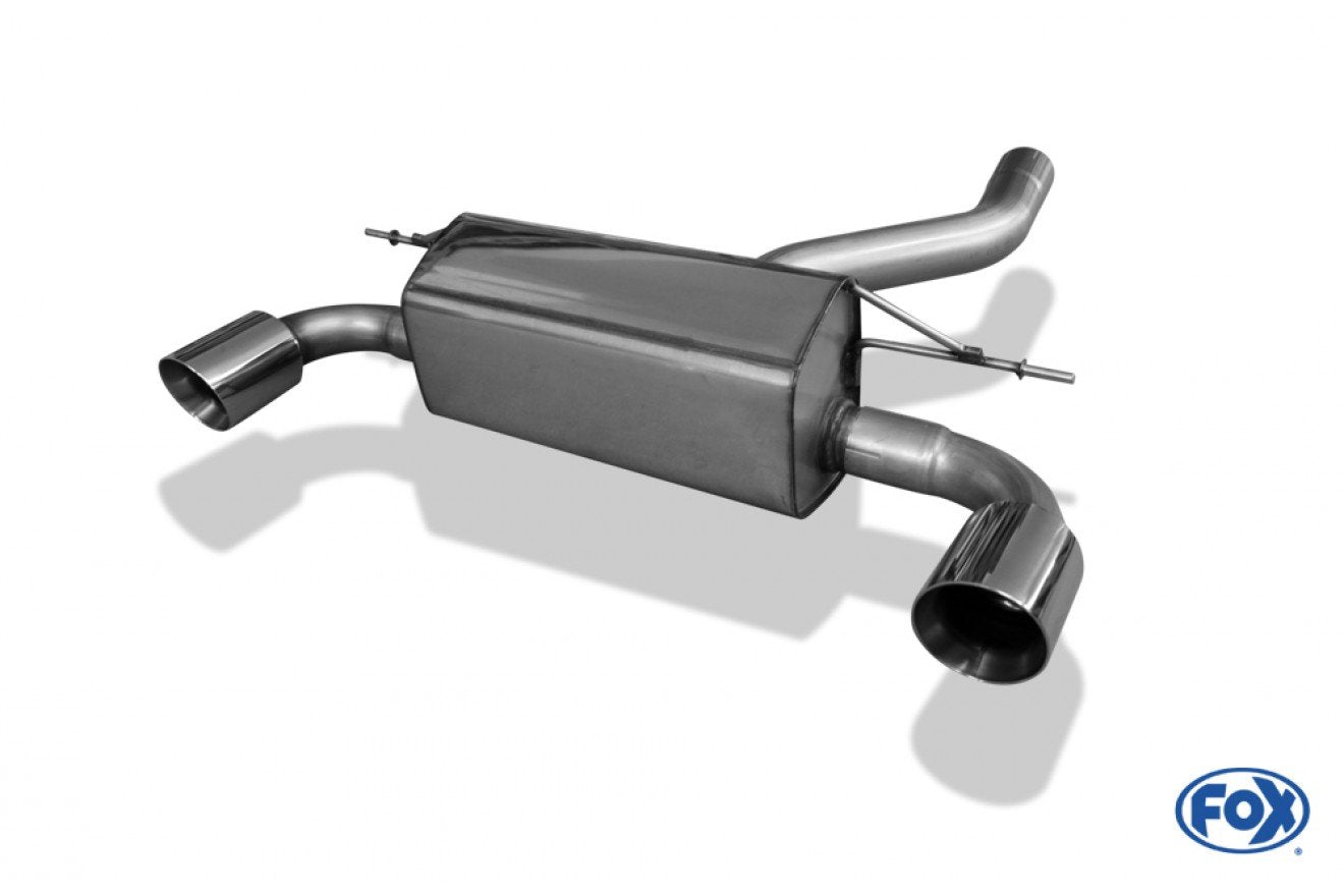Fox Duplex Auspuff Sportauspuff Endschalldämpfer für BMW F20/F21 M135i 3.0l