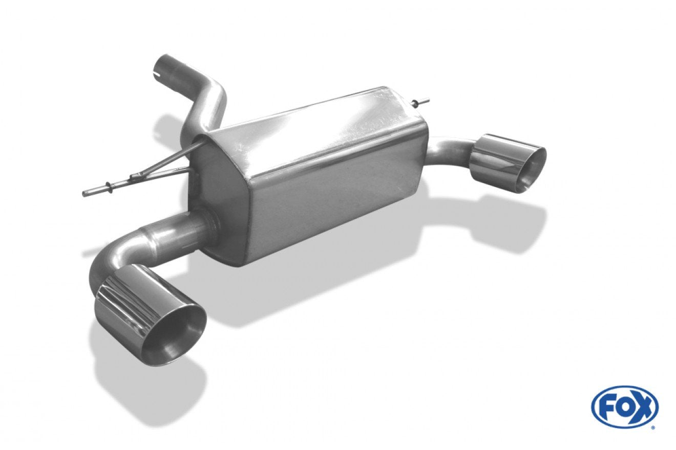 Fox Duplex Auspuff Sportauspuff Endschalldämpfer für BMW F20/F21 M135i 3.0l