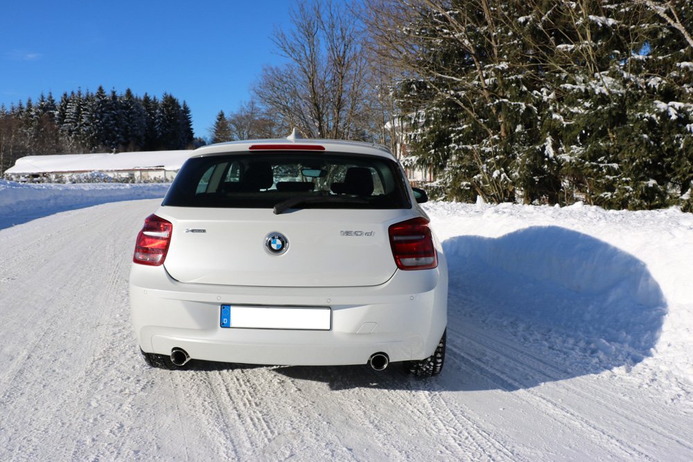 Fox Duplex Auspuff Sportauspuff Sportendschalldämpfer für BMW F20/21 120d 2.0l D